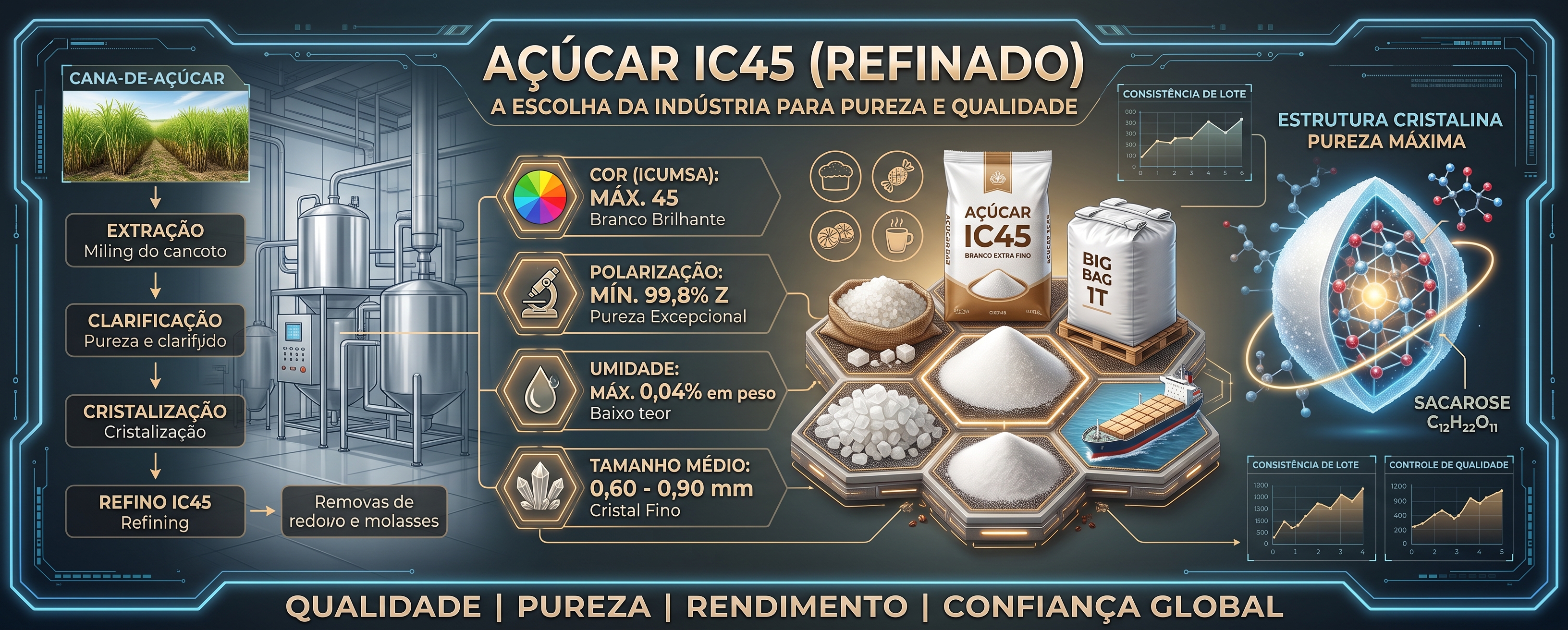 Açúcar IC45